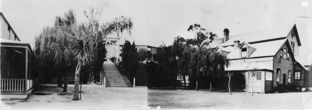 Nipier convent and school around 1900